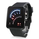 Relógio LED com Bracelete de Silicone