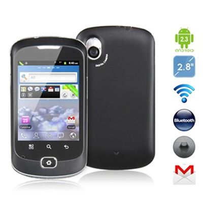 Celular Android com Tela de 2.8 Polegadas Wi-Fi, 2 Chips