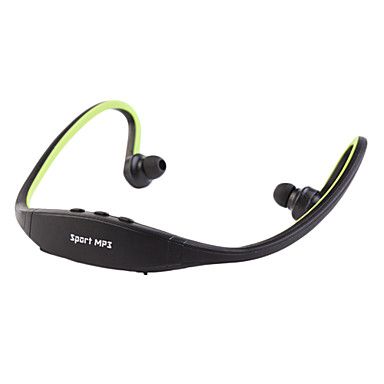 sem fio esporte mp3 player de música de auscultadores apoio